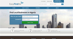 Desktop Screenshot of easyfindme.com