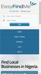 Mobile Screenshot of easyfindme.com