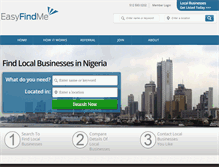 Tablet Screenshot of easyfindme.com